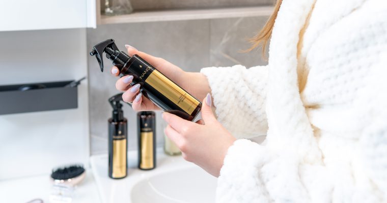 varmebeskyttende spray for hår Nanoil